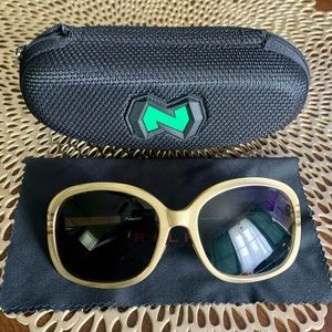 Native Eyewear Perazzo Women’s Sunglasses Metallic Gold/Iron